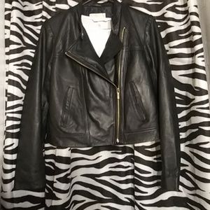 MICHAEL KORS LEATHER JACKET